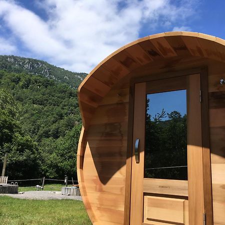Vila Les Marmottes Pour 12 Avec Bain Nordique Privatif Camous Exteriér fotografie